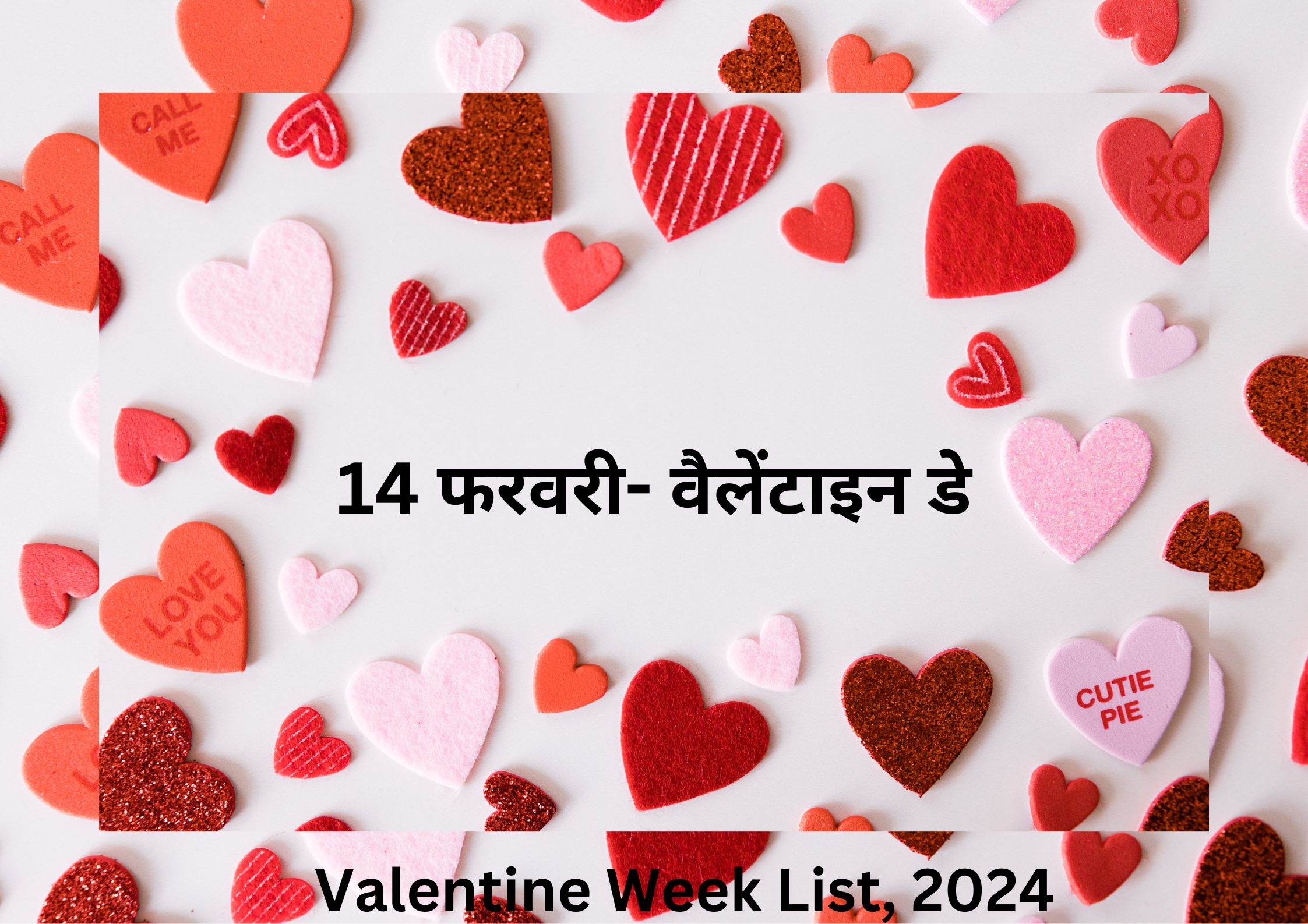 Valentine Week List 2024