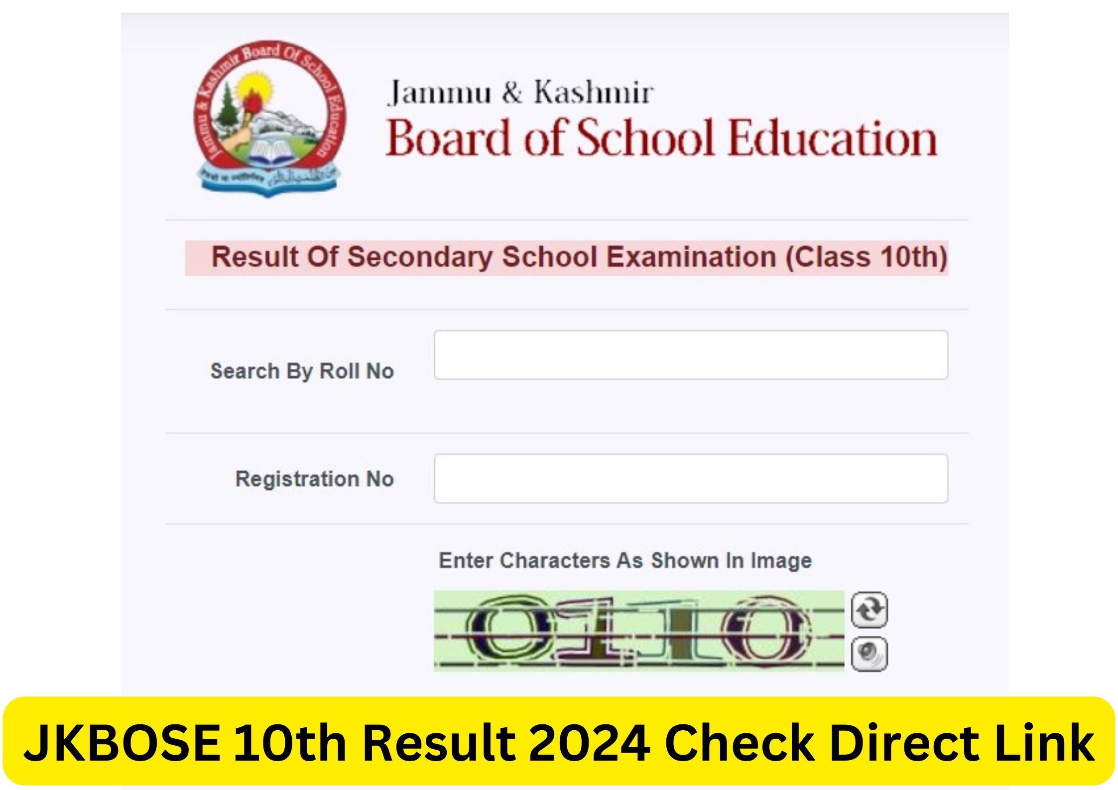 JKBOSE 10th Result 2024 Check Direct Link