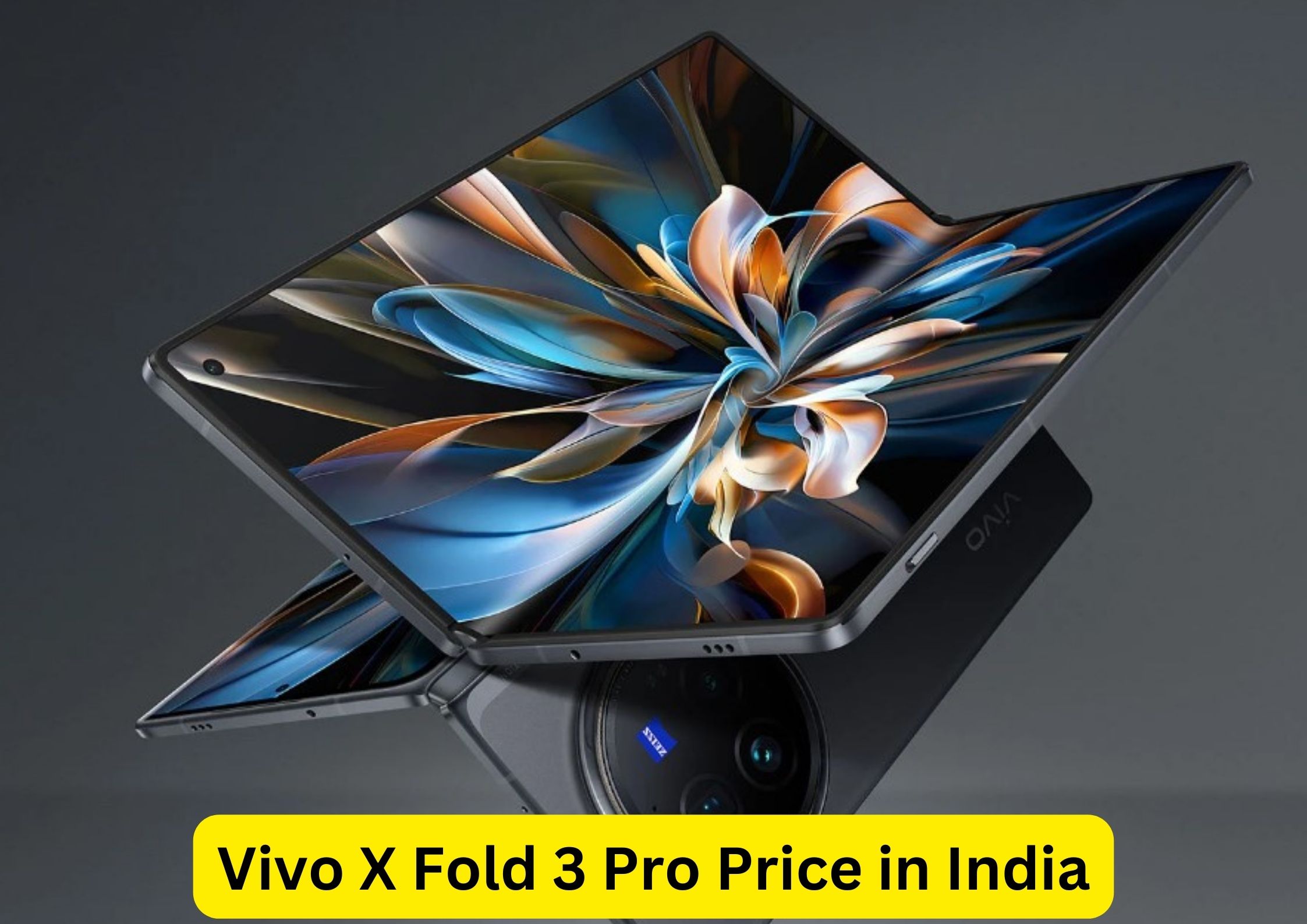 Overview: Vivo X Fold 3 Pro Price in India